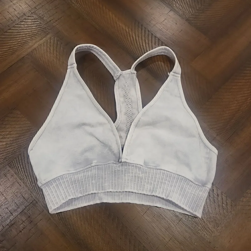 Free People Plunge Bra Ice Grey XS/S